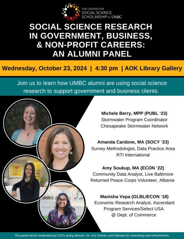 Join us for another awesome alumni panel!